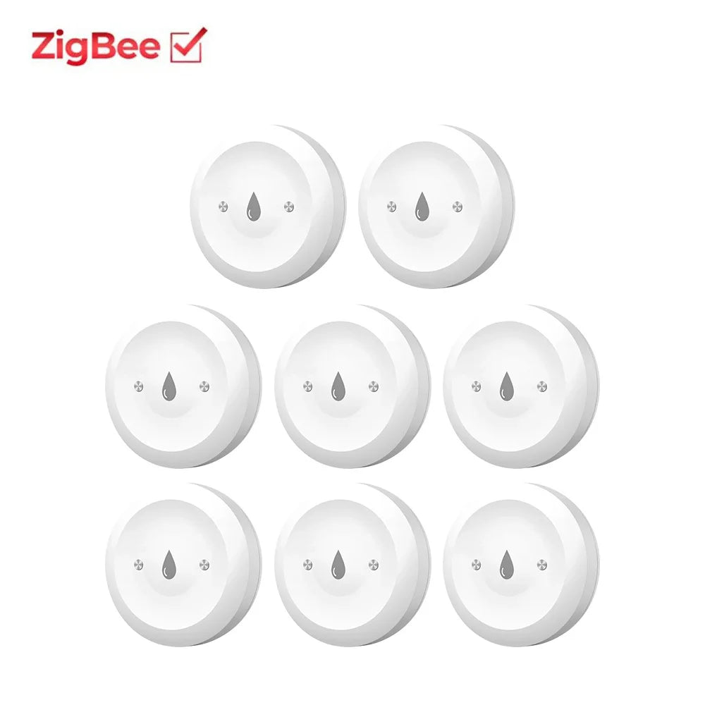 ZigBee Smart Water Sensor Leak Detector Flood Water Leakage Alarm