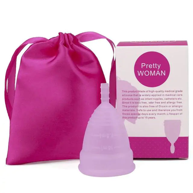 NO MORE TAMPONS REUSABLE MENSTRUAL CUP