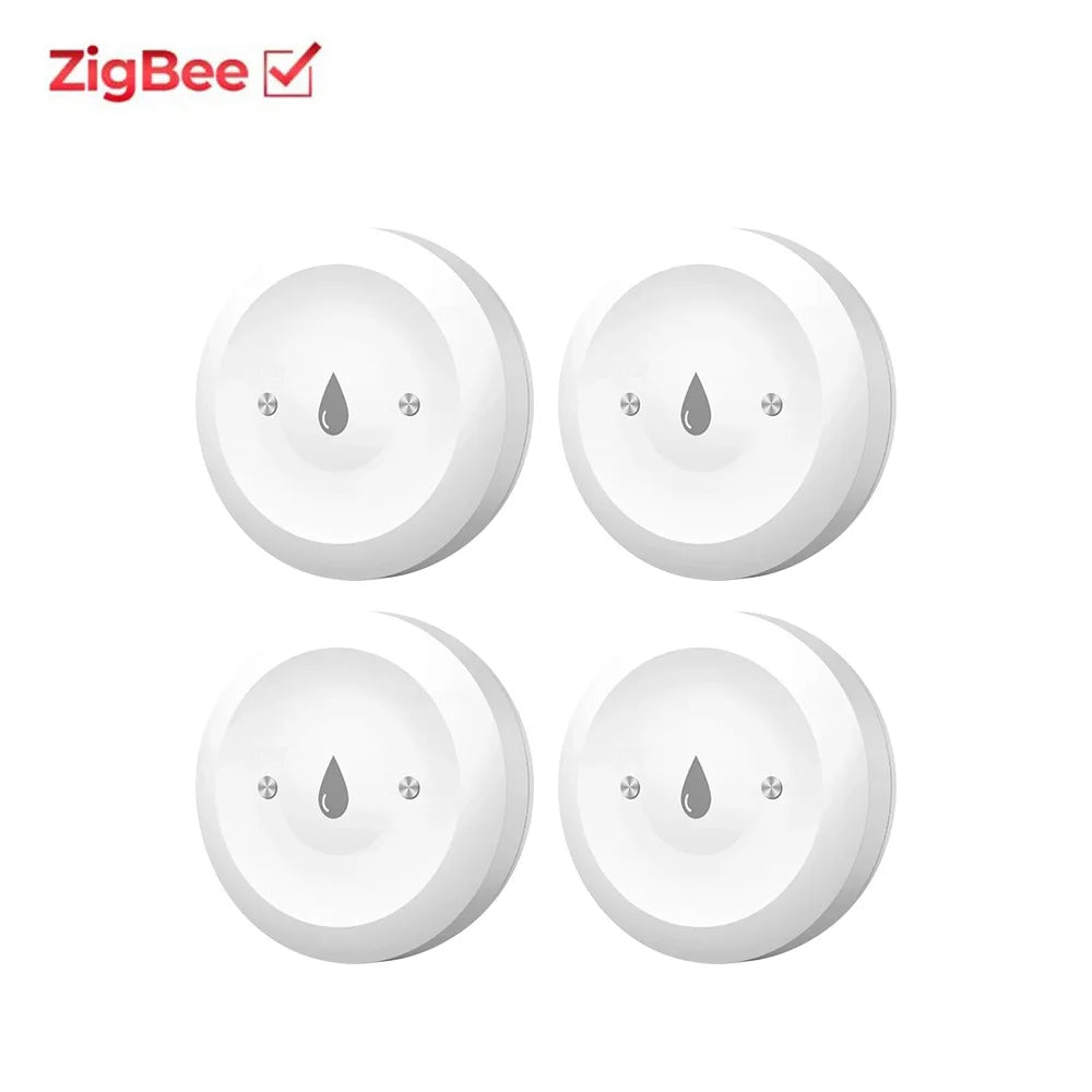 ZigBee Smart Water Sensor Leak Detector Flood Water Leakage Alarm