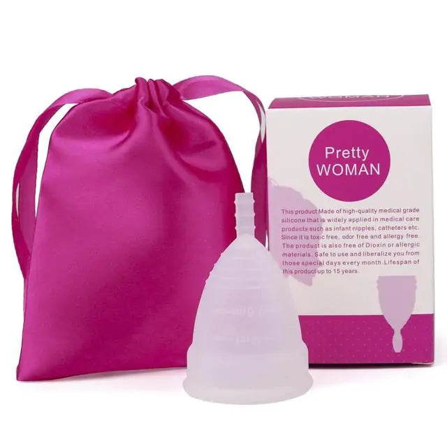 NO MORE TAMPONS REUSABLE MENSTRUAL CUP