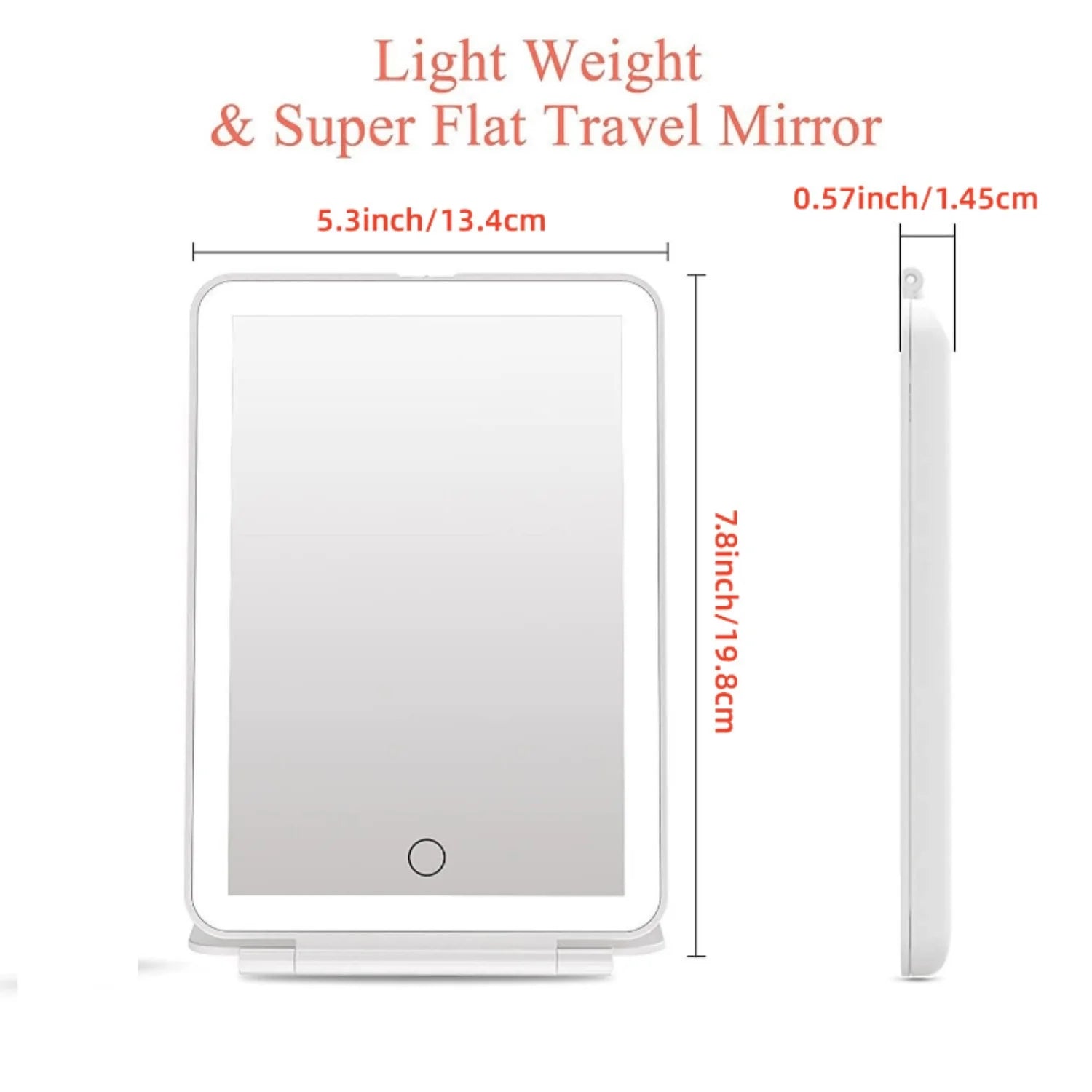 LED FUNTOUCH Lighted Makeup Mirror