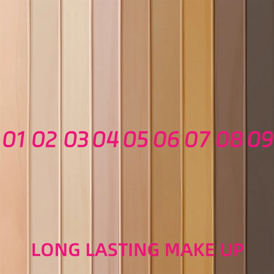 Full Coverage Concealer 9 Shades Liquid Foundation Concealer