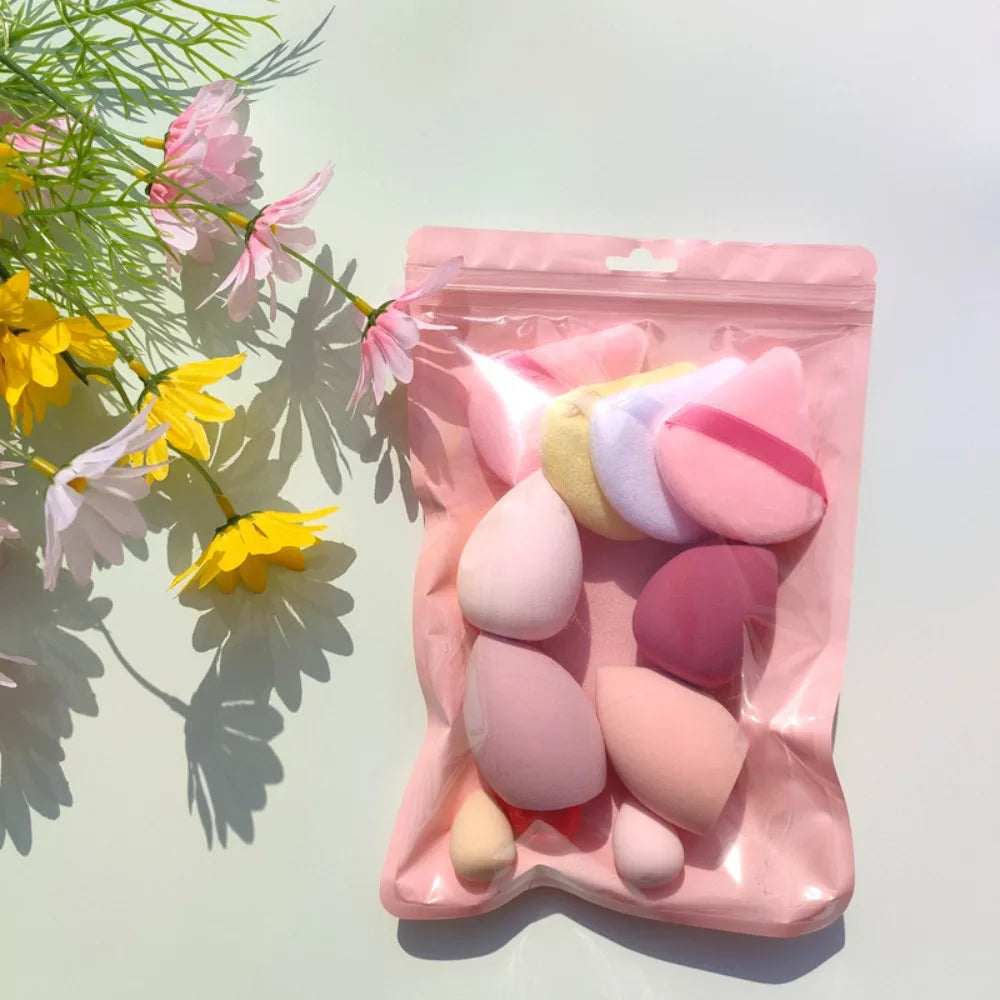 11/12Pcs Beauty Cosmetic Puff Makeup Sponge Variety Foundation Sponges