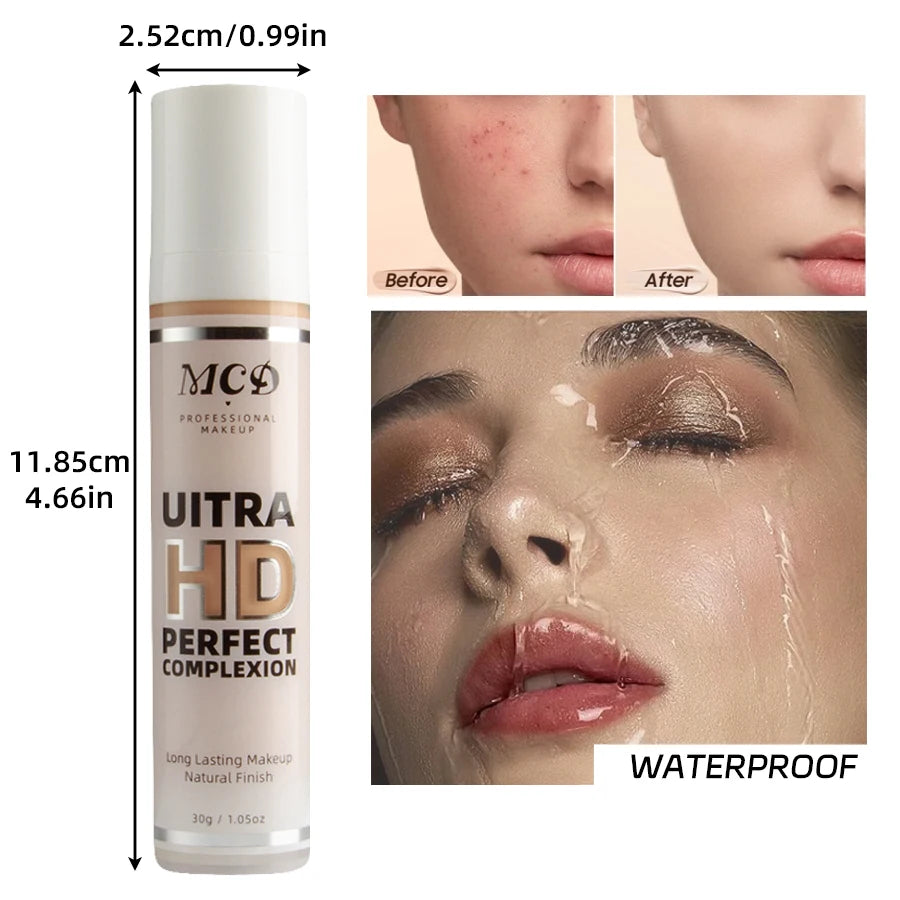 Full Coverage Concealer 9 Shades Liquid Foundation Concealer