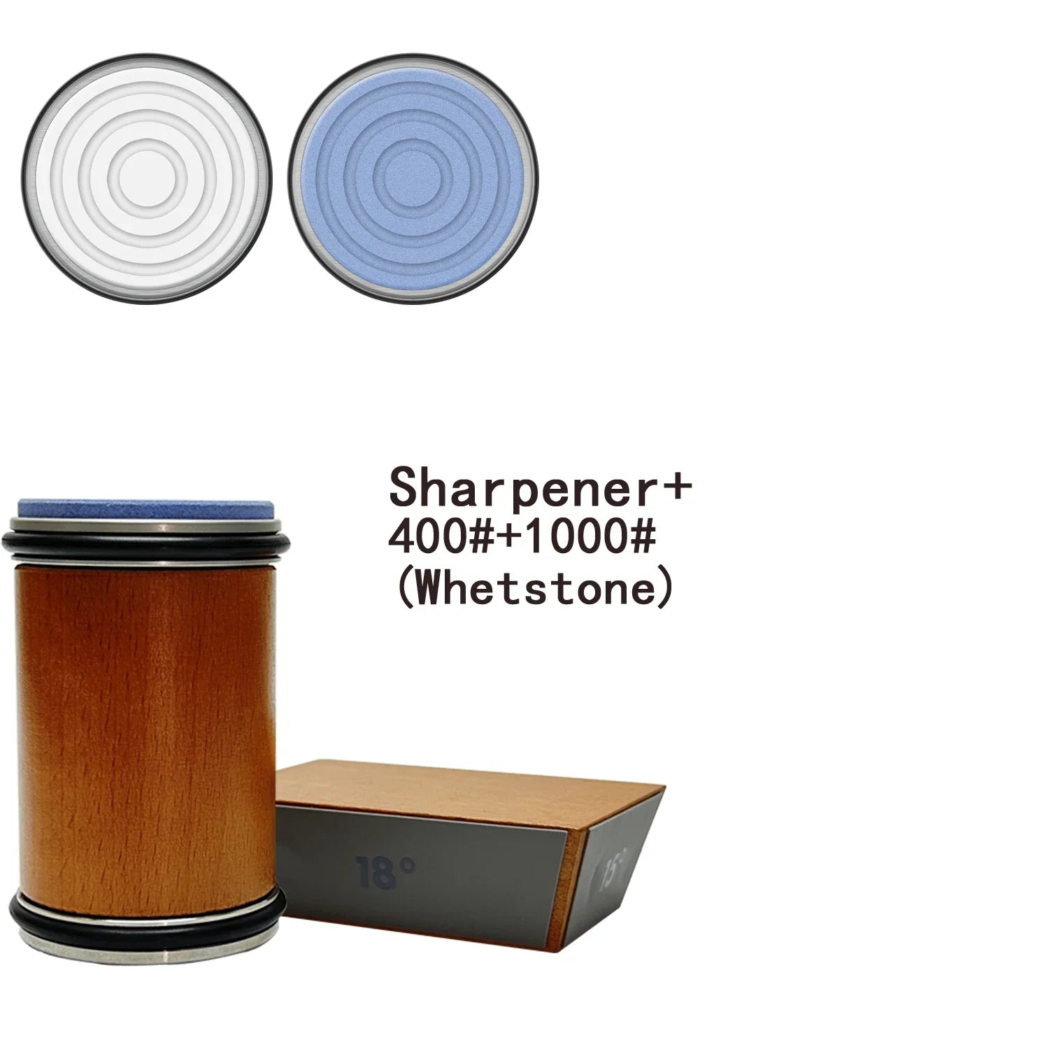 Diamond Sharpening Stone Rolling Knife Sharpener with15/18/20/22°Degree
