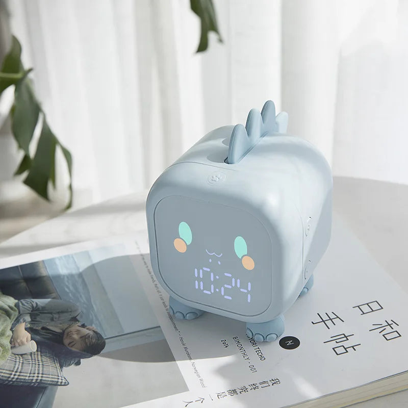 Kids Alarm Clock Cute Dinosaur Digital Alarm Clock