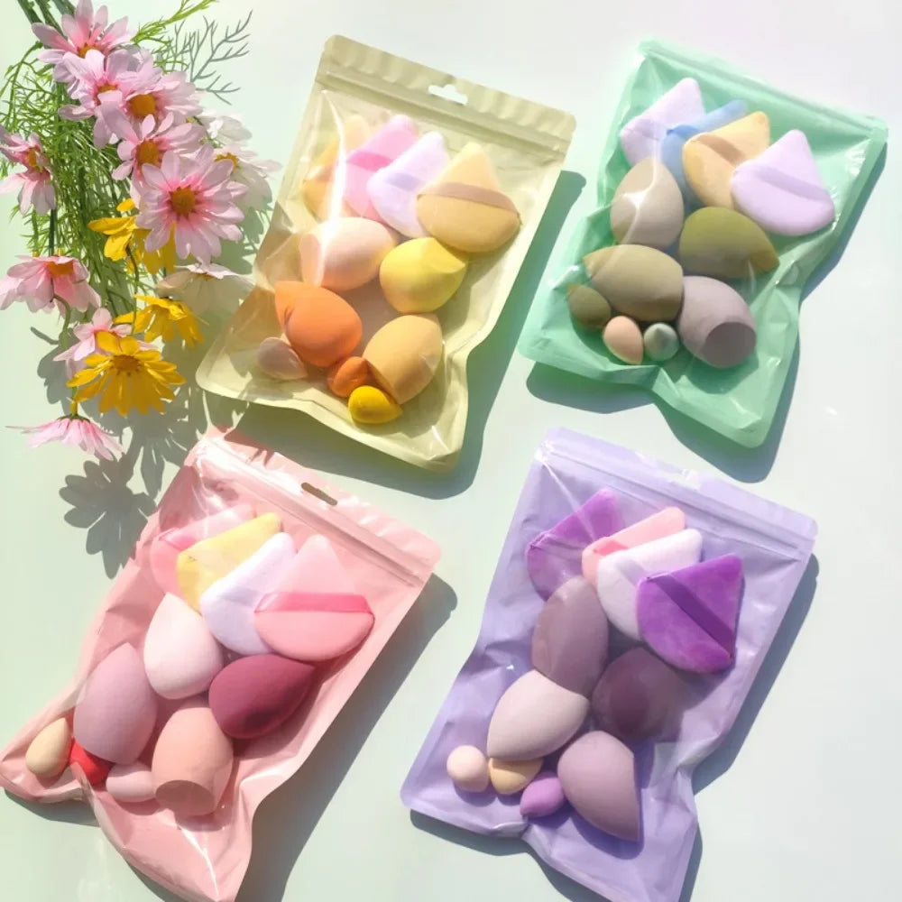 11/12Pcs Beauty Cosmetic Puff Makeup Sponge Variety Foundation Sponges