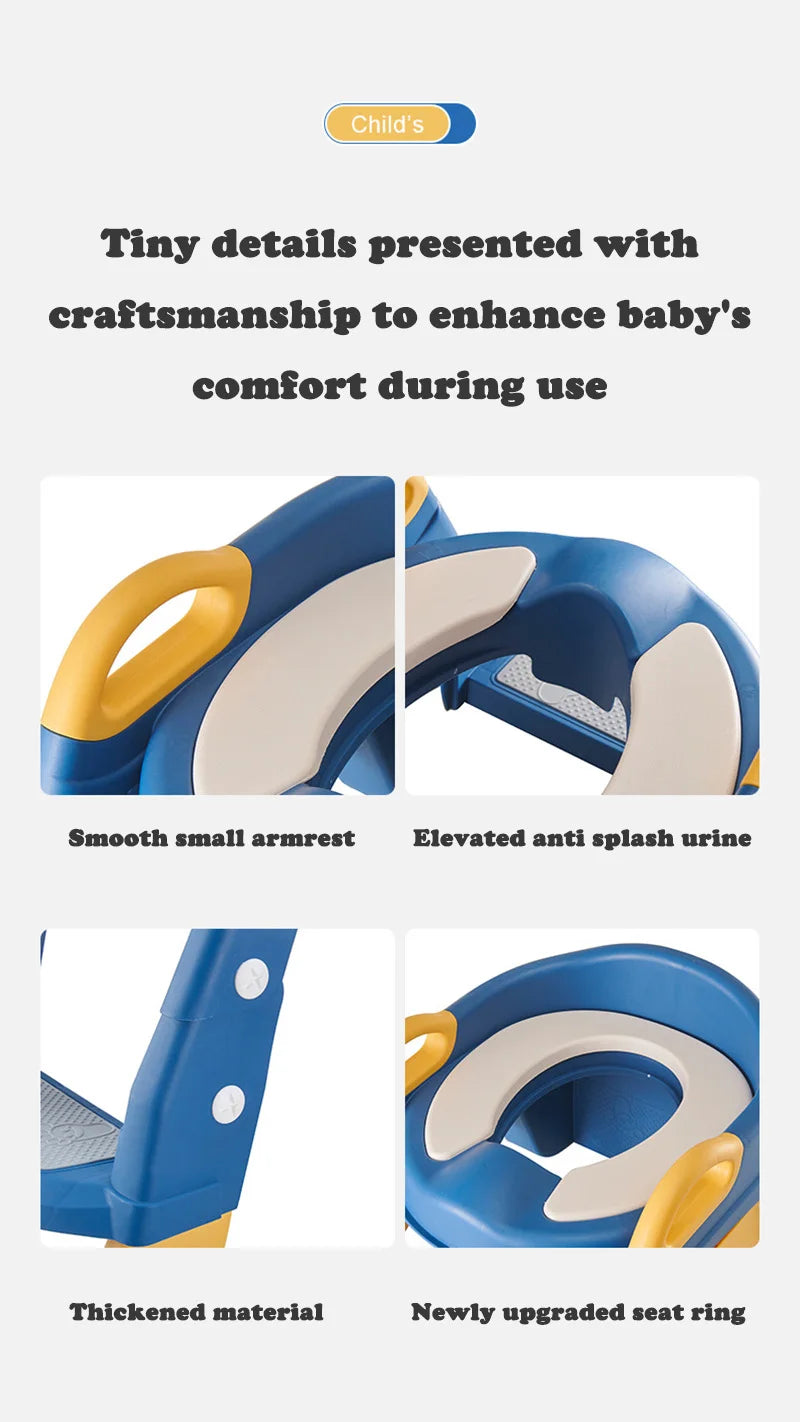 Newly Upgraded Portable Toilet Seat Children's Pot