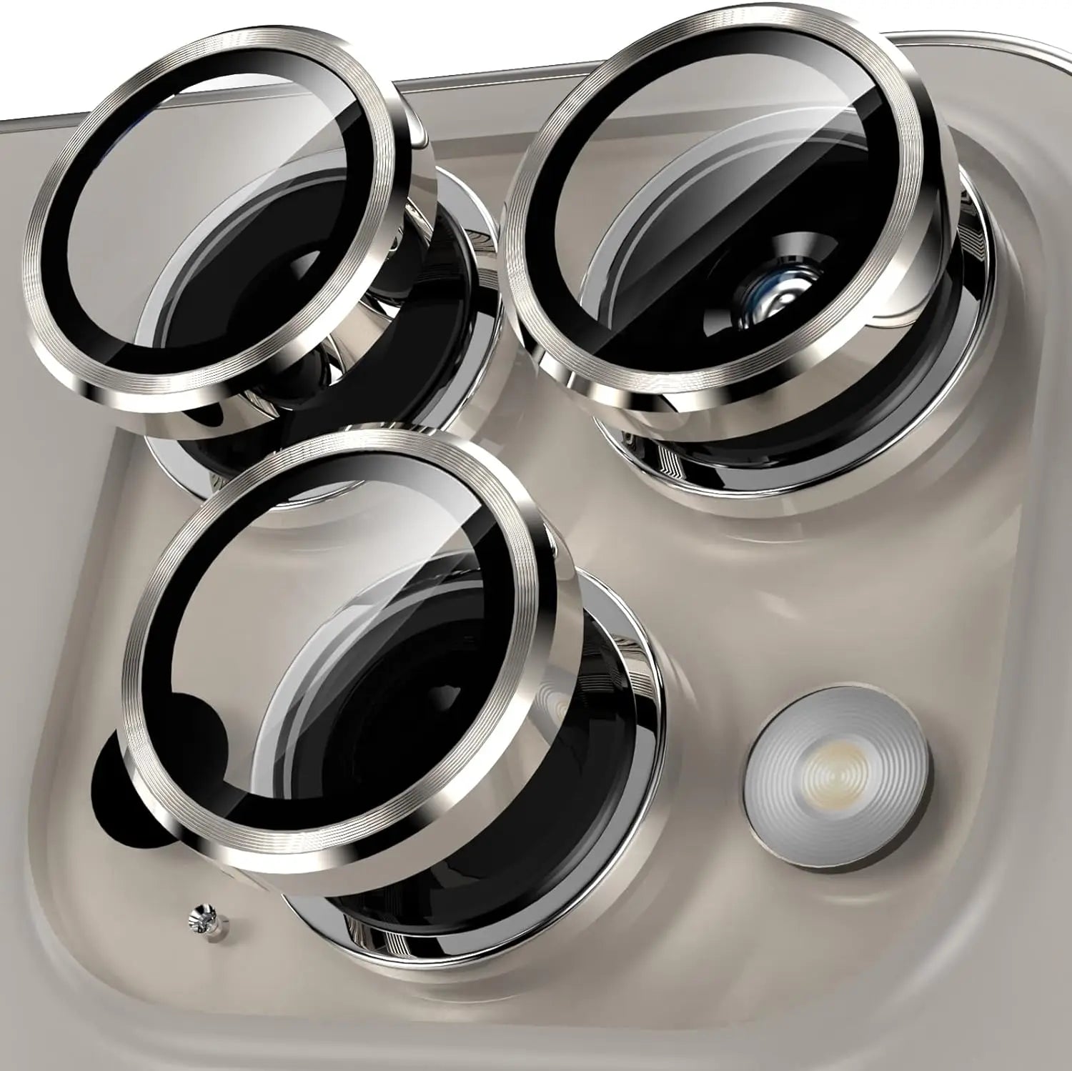 Multiple color Glitter Metal Glass Camera Lens Protector Cover For most recent iPhones