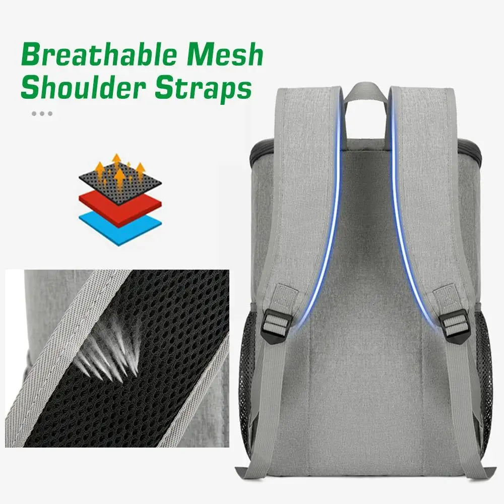 30L Cooler Backpack Leakproof Insulated Lunch Bag