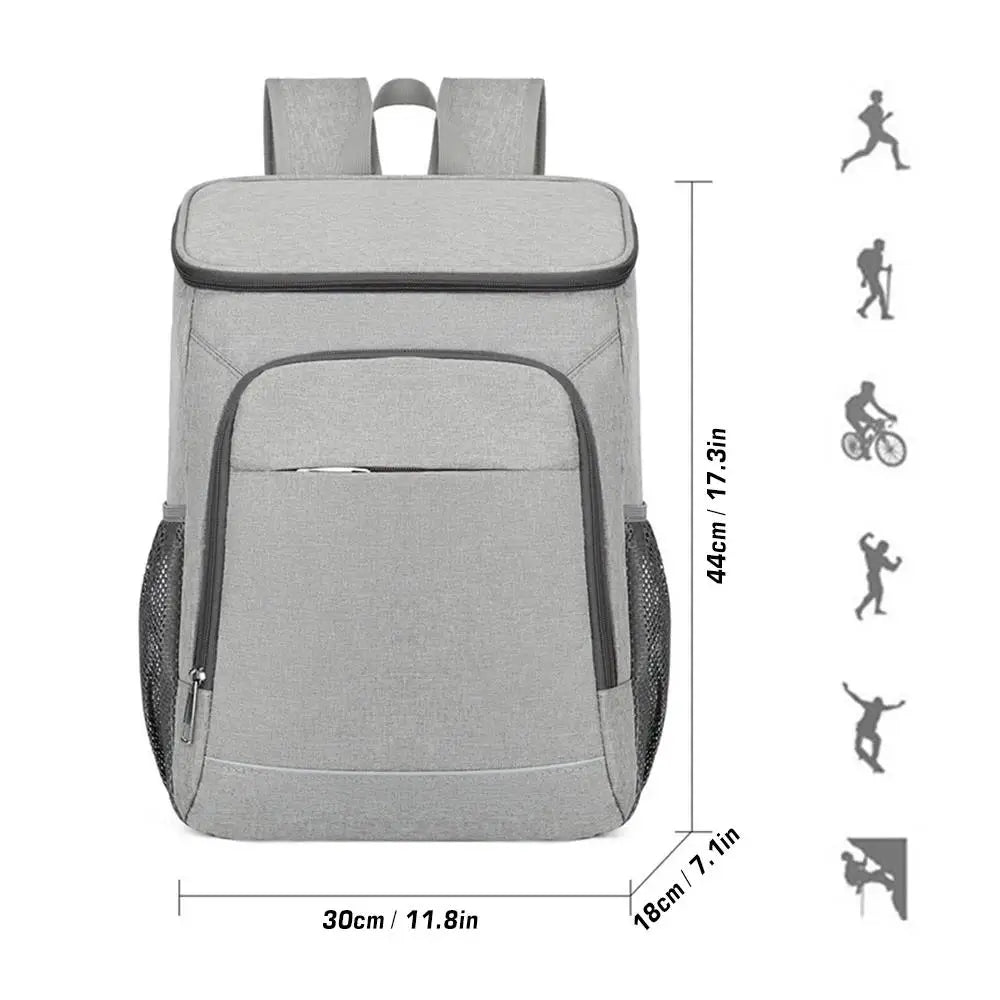 30L Cooler Backpack Leakproof Insulated Lunch Bag