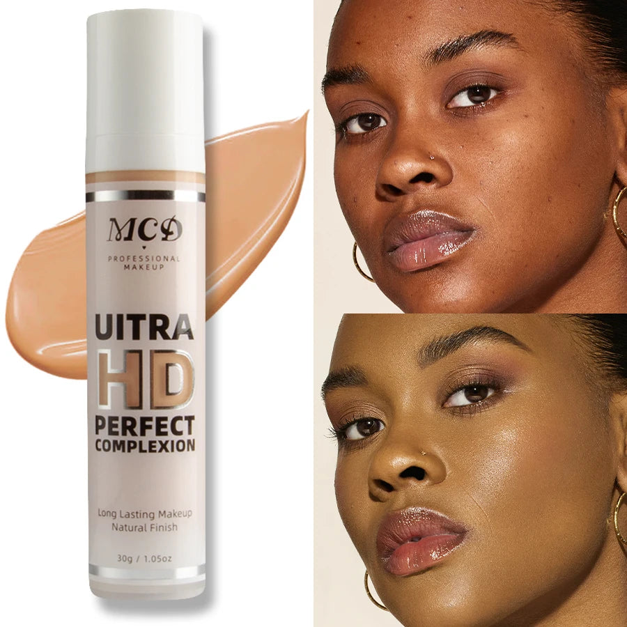 9 Shade Full Coverage Concealer Liquid Foundation makeup high coverage