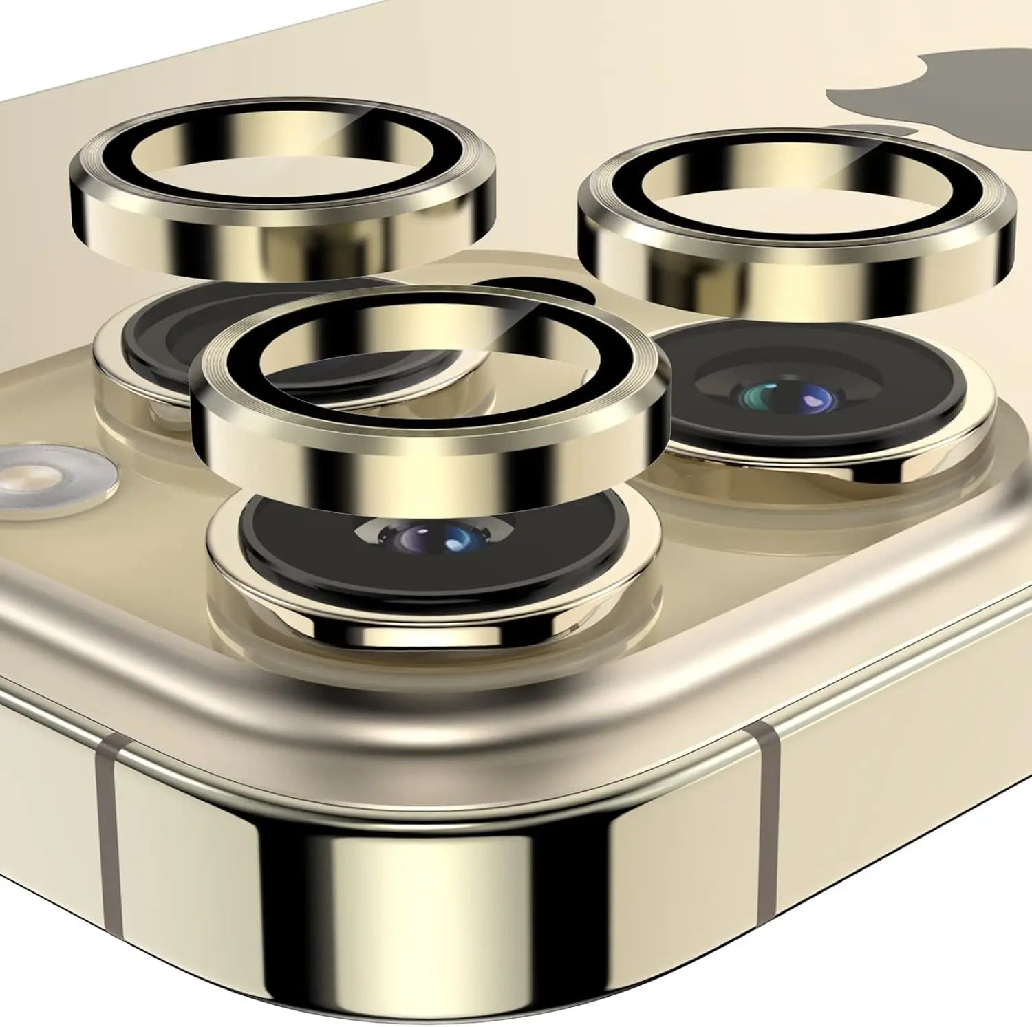 Multiple color Glitter Metal Glass Camera Lens Protector Cover For most recent iPhones