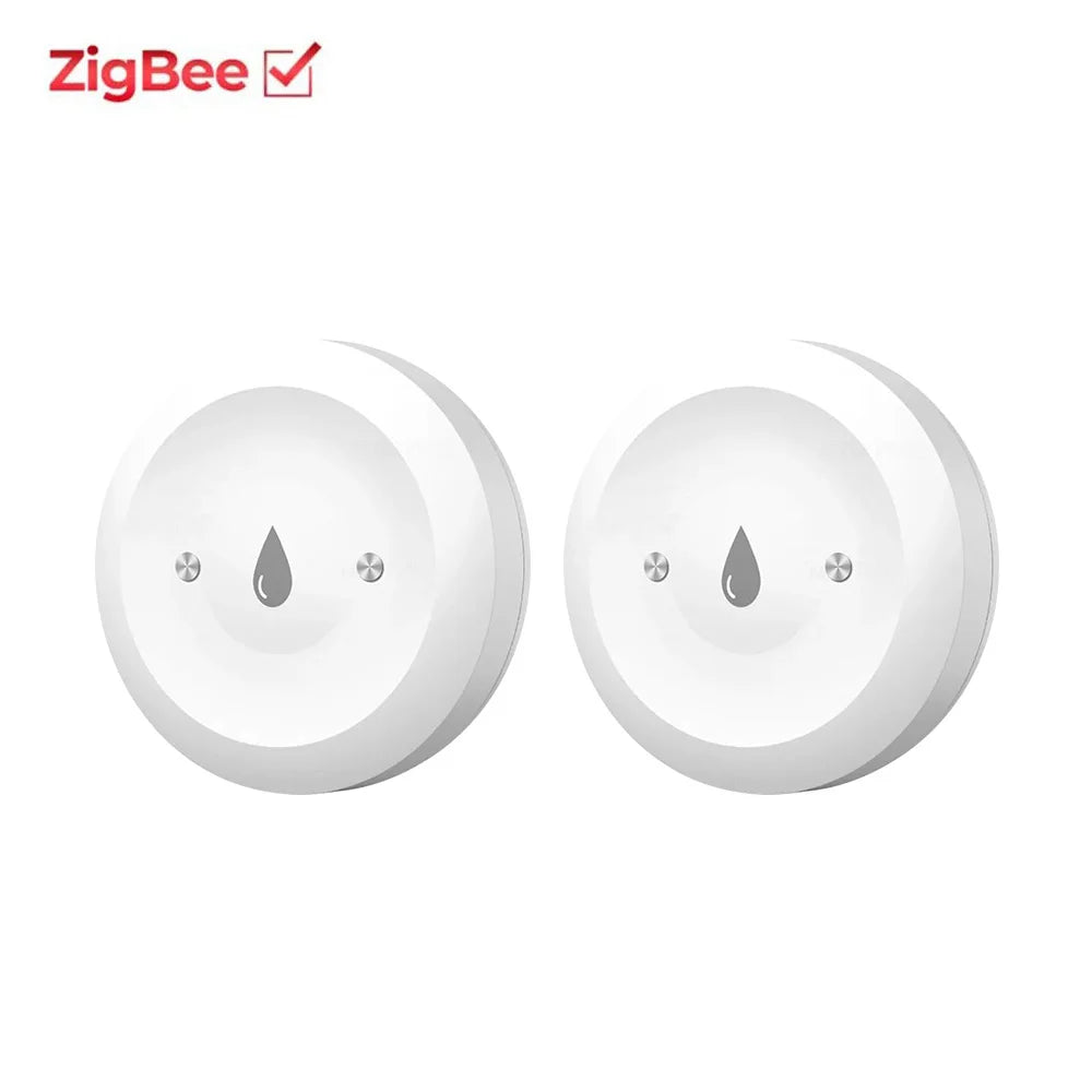 ZigBee Smart Water Sensor Leak Detector Flood Water Leakage Alarm