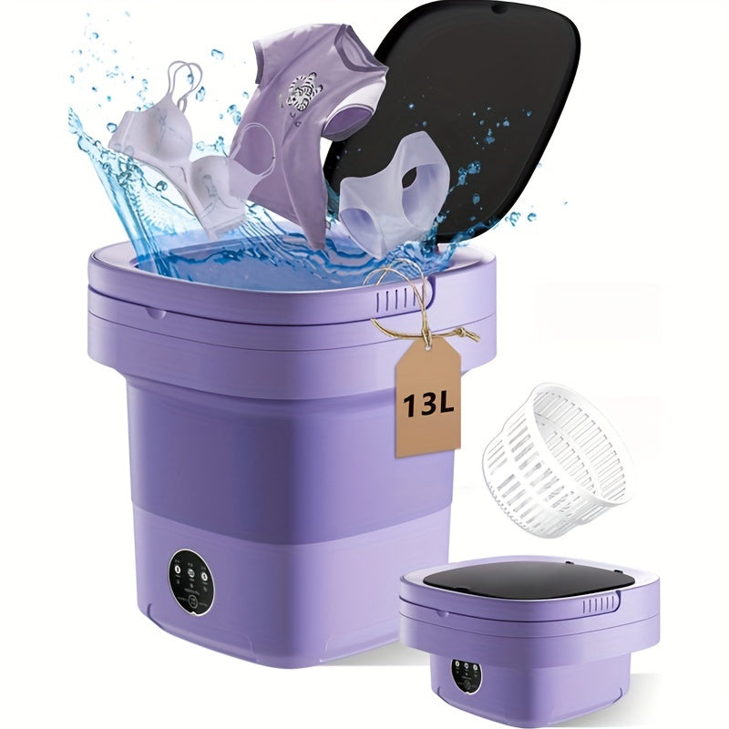 Portable Washing Machine, 3.43gal Large Capacity Laundry Washer