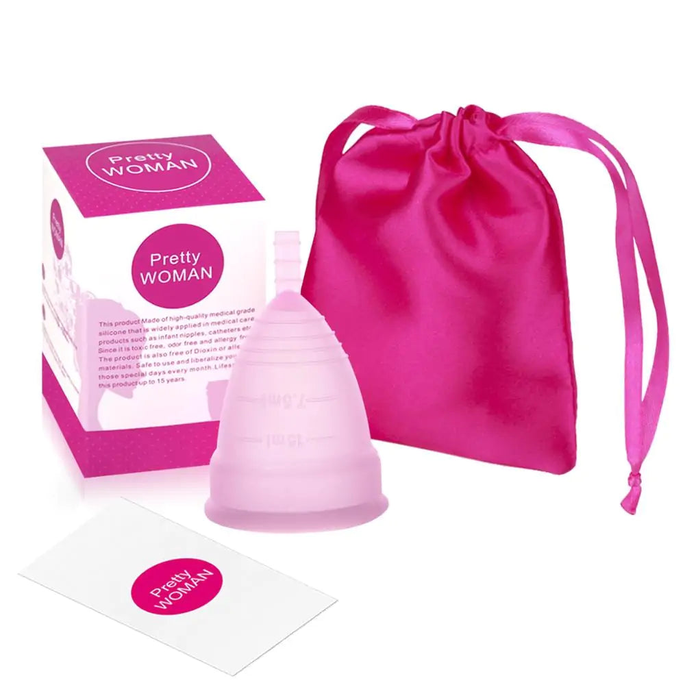 NO MORE TAMPONS REUSABLE MENSTRUAL CUP
