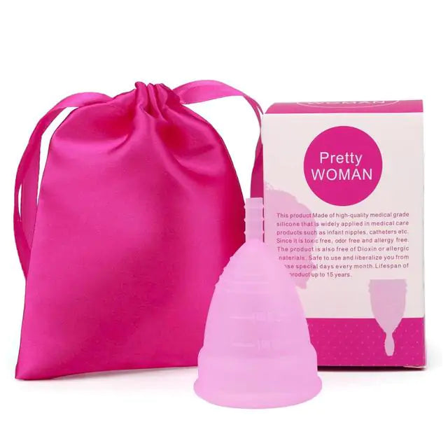 NO MORE TAMPONS REUSABLE MENSTRUAL CUP