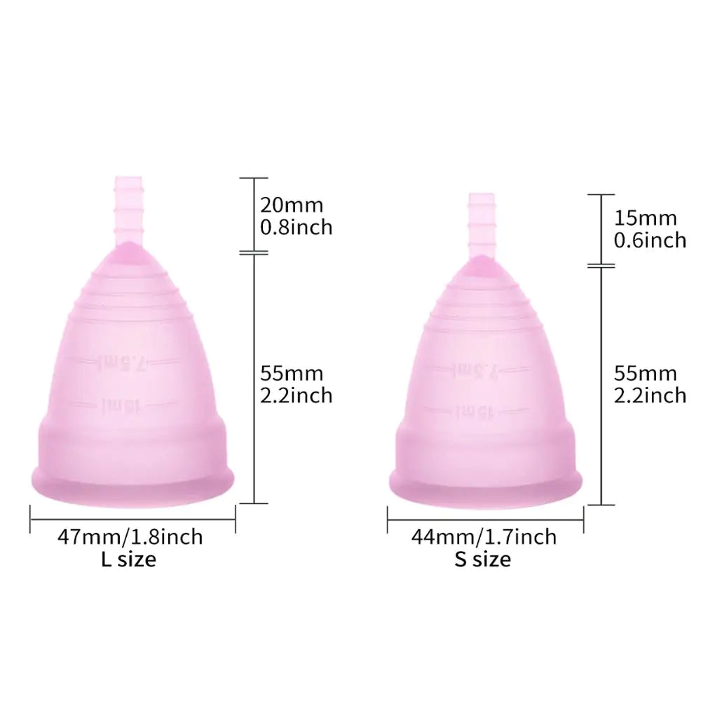 NO MORE TAMPONS REUSABLE MENSTRUAL CUP