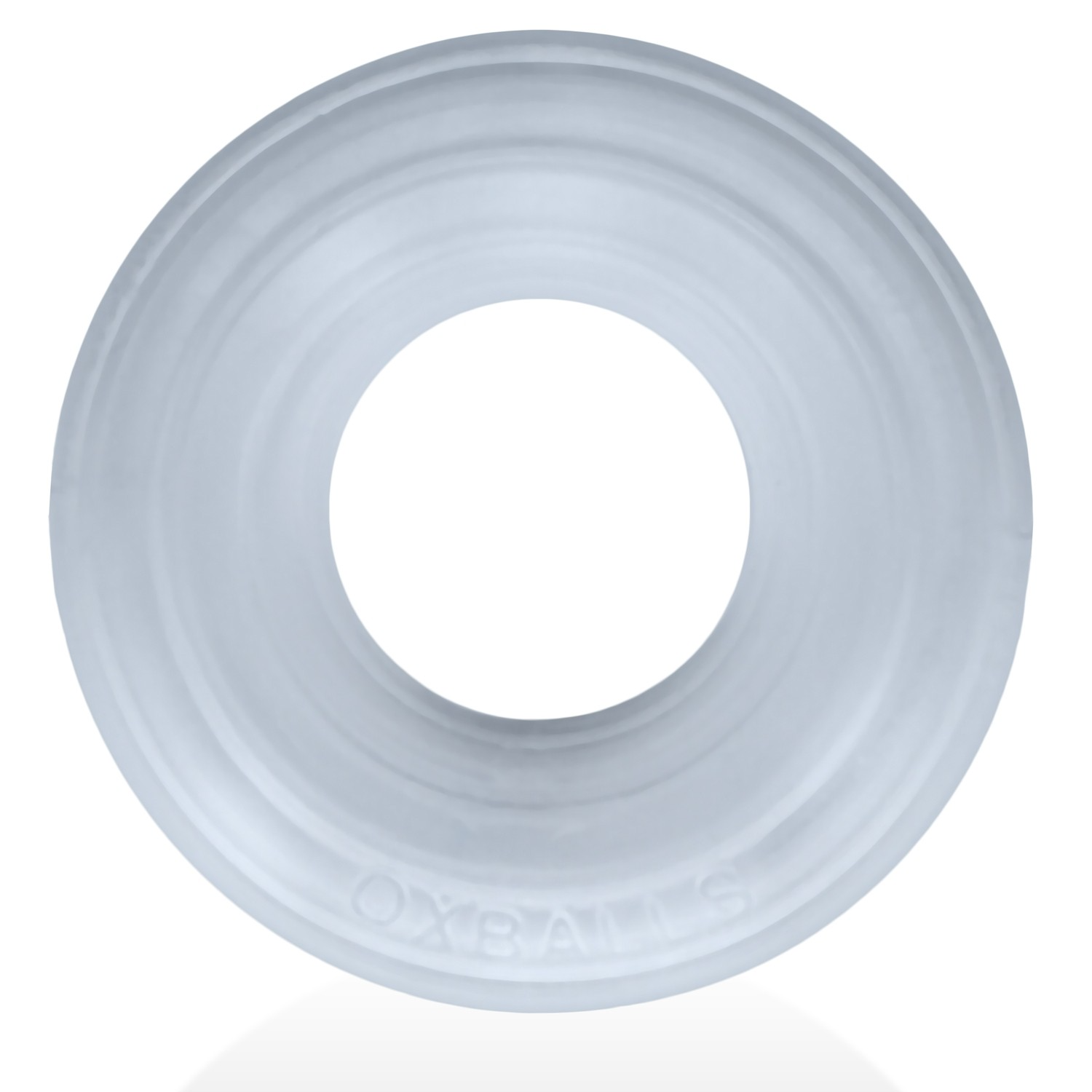 Anillo para pene acanalado y estriado ROTO TRANSPARENTE VAPOR