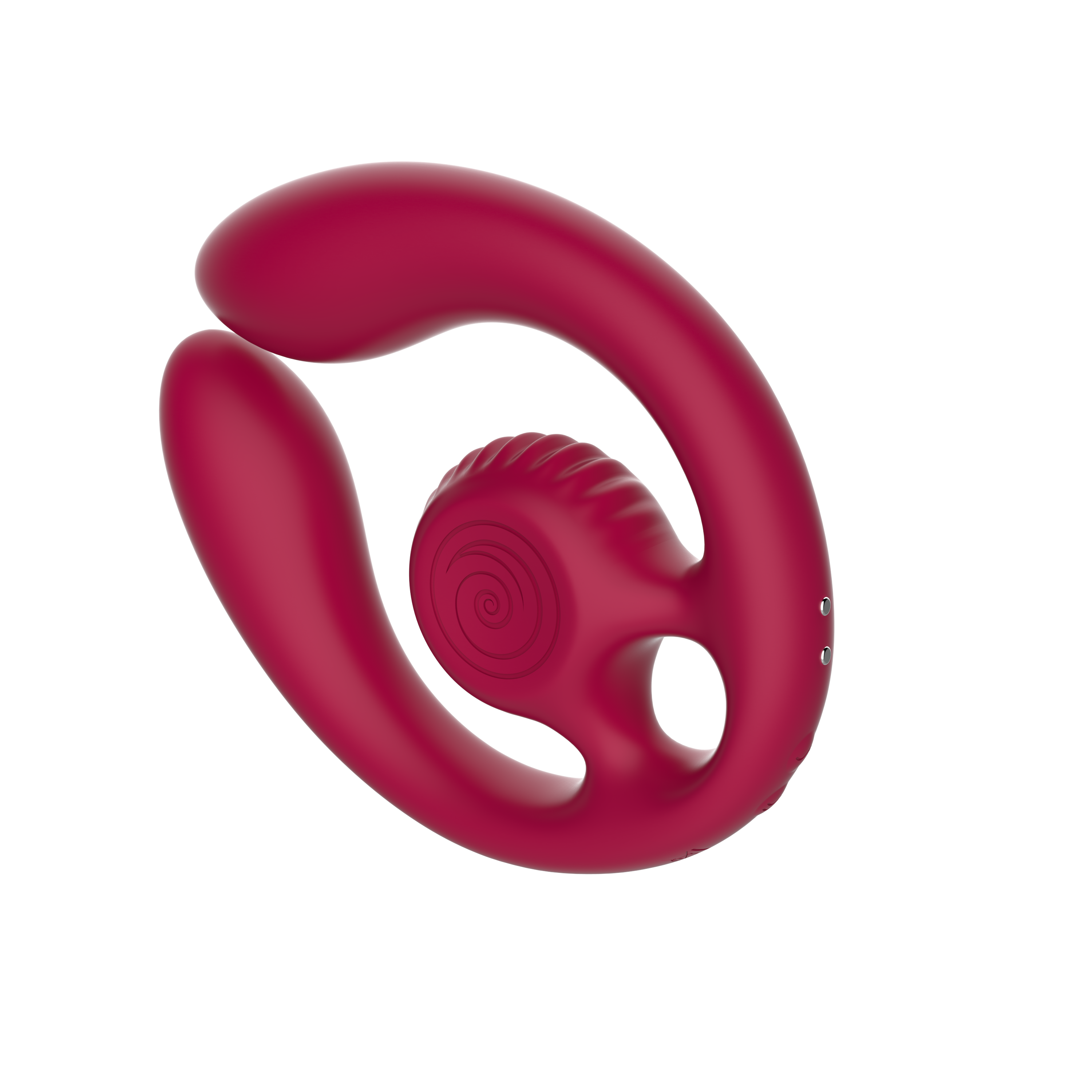 SVibe Snail GIZI Duo Couples Stimulator, burgundy
