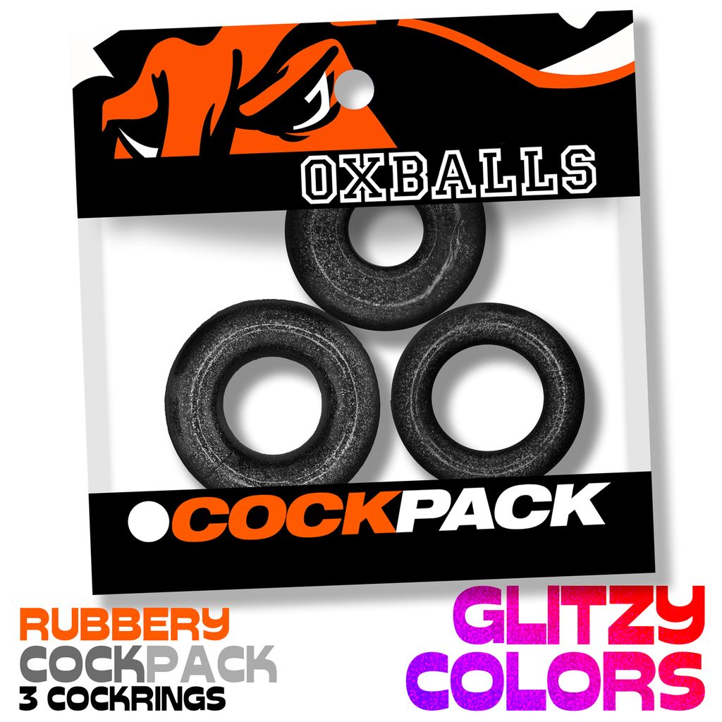 Cockpack Diseño Múltiple Paquete de 3 Mica Negra