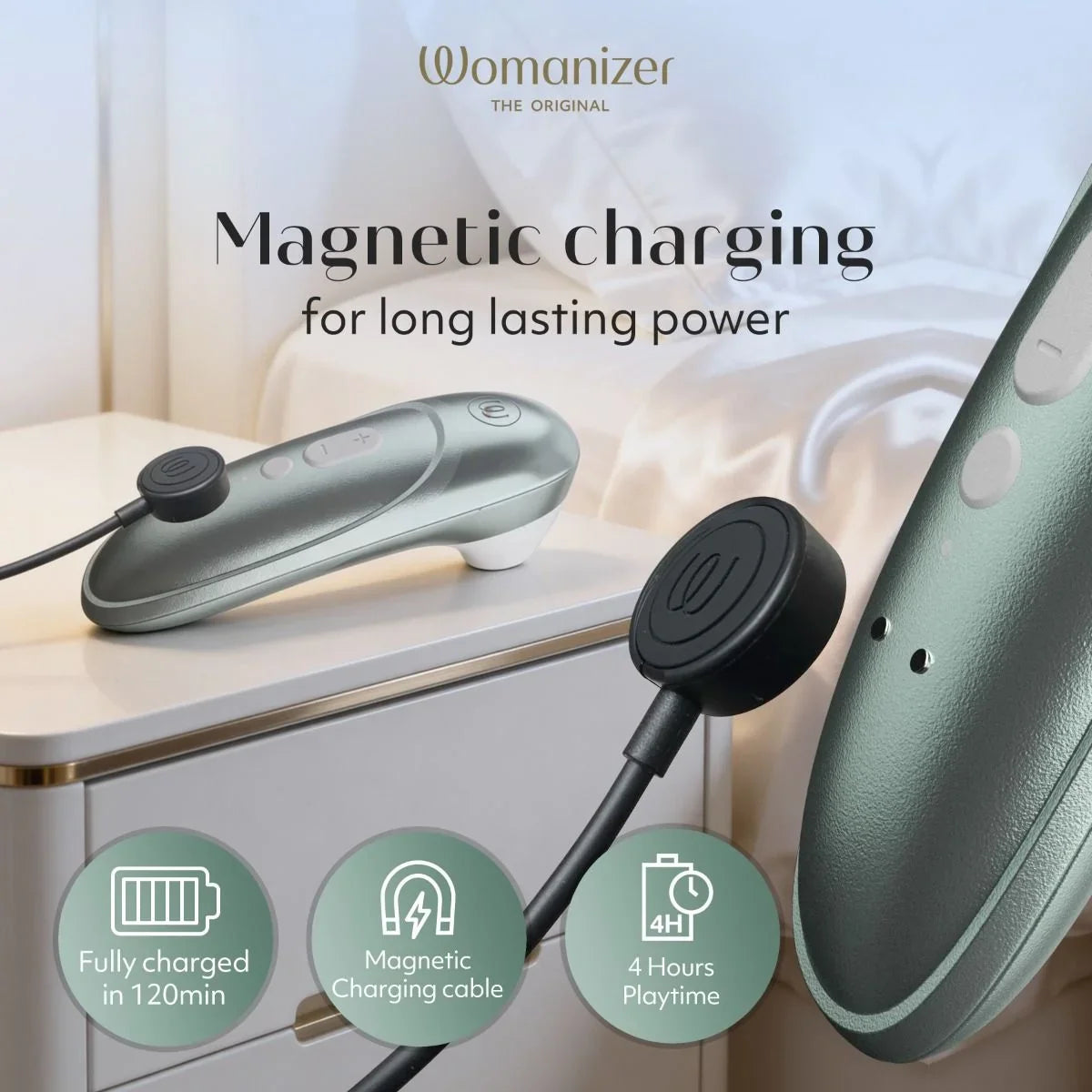 Womanizer Pro - Vert sauge
