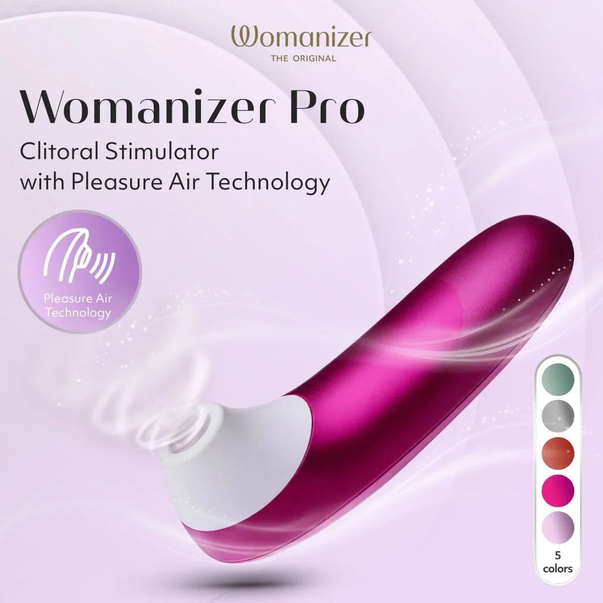 Womanizer Pro - Rose vif