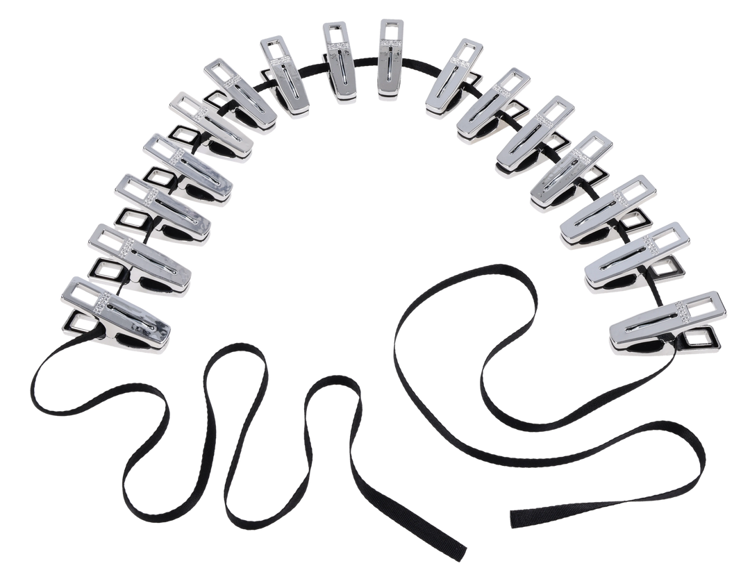 Edge Body Zipper Clothes Pins