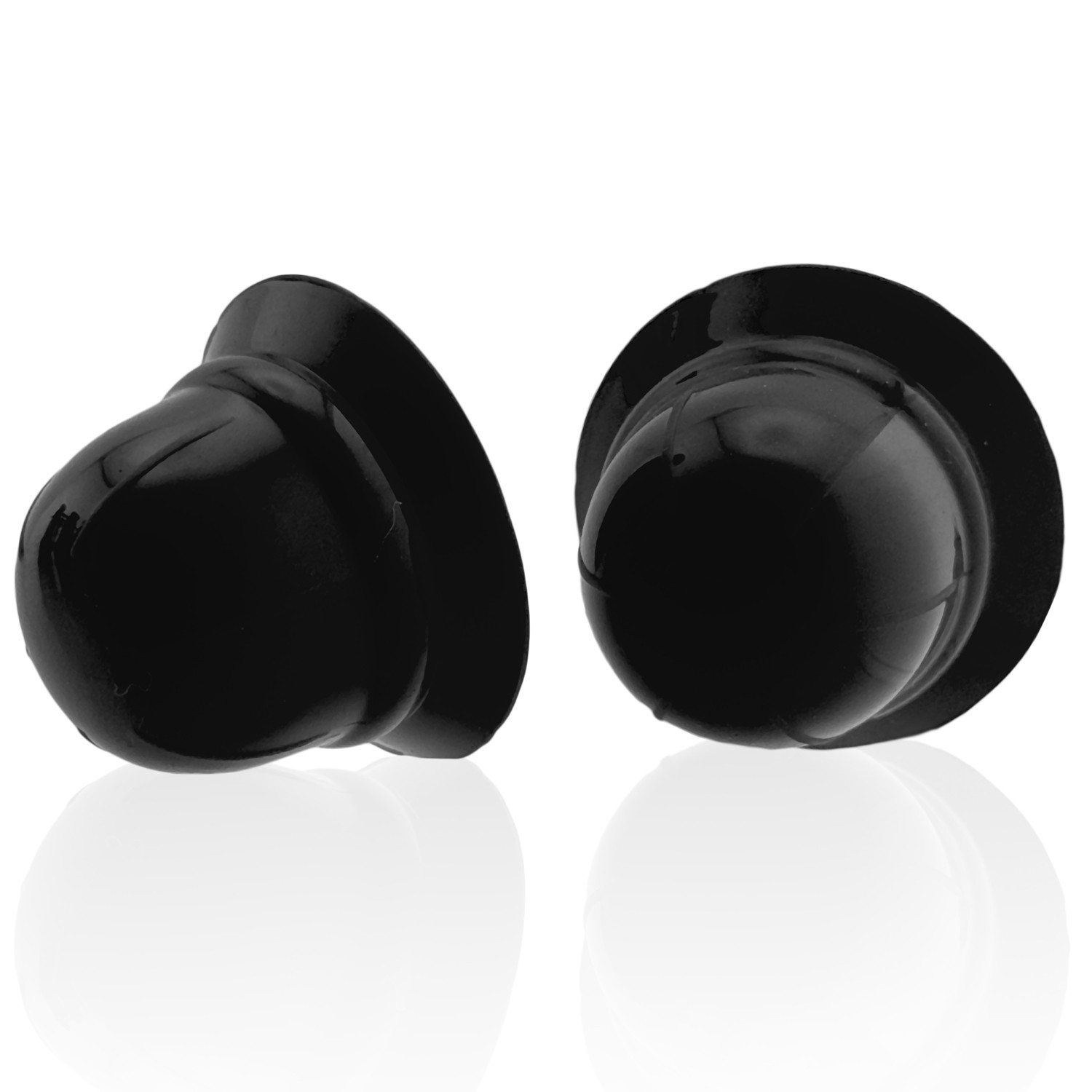 NANO NIPS “solo la puntita” pezoneras-topes de silicona NEGRO