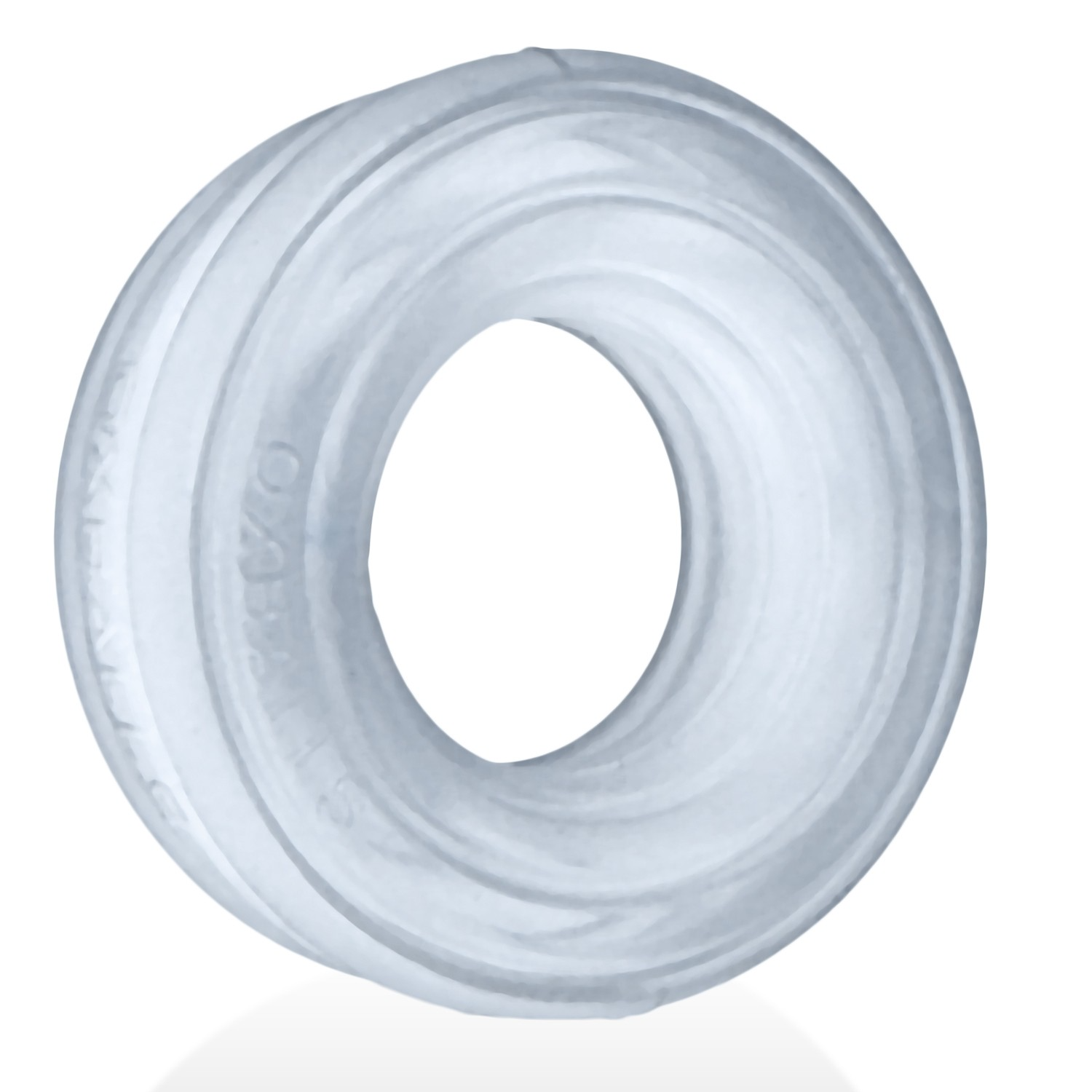 Anillo para pene acanalado y estriado ROTO TRANSPARENTE VAPOR