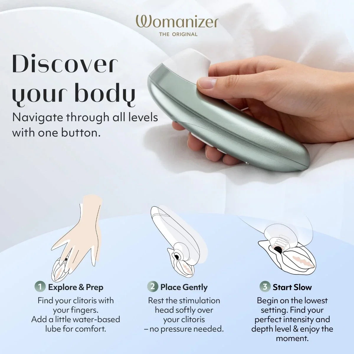 Womanizer Pro - Vert sauge