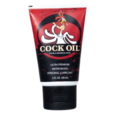 Cock Oil Water-Based Lubricant – Squeeze Tube 2 oz - Roliac