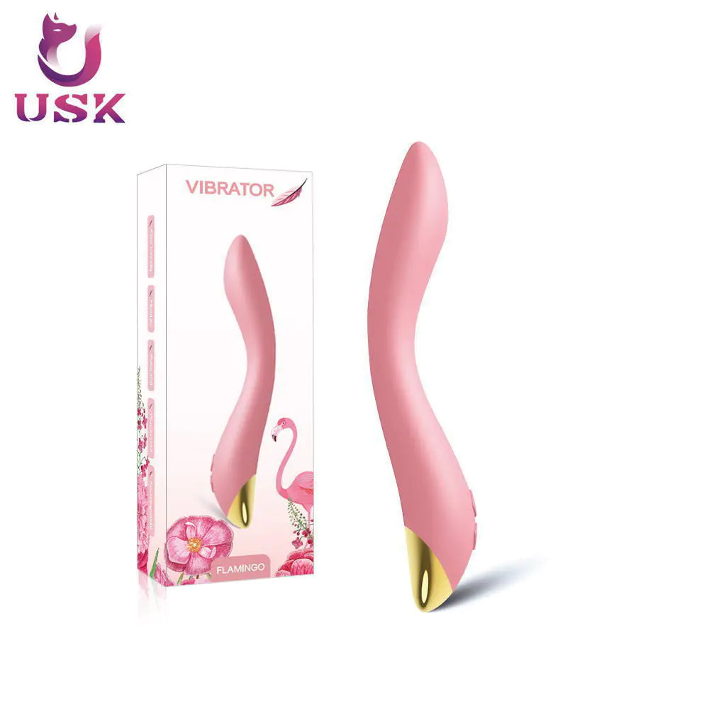 USB Rechargeable Silencer Vibration G-Spot Toy