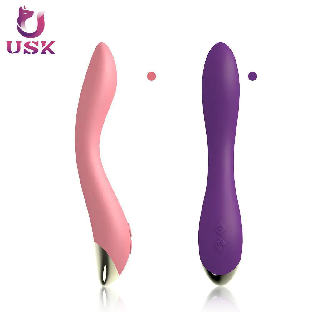 USB Rechargeable Silencer Vibration G-Spot Toy