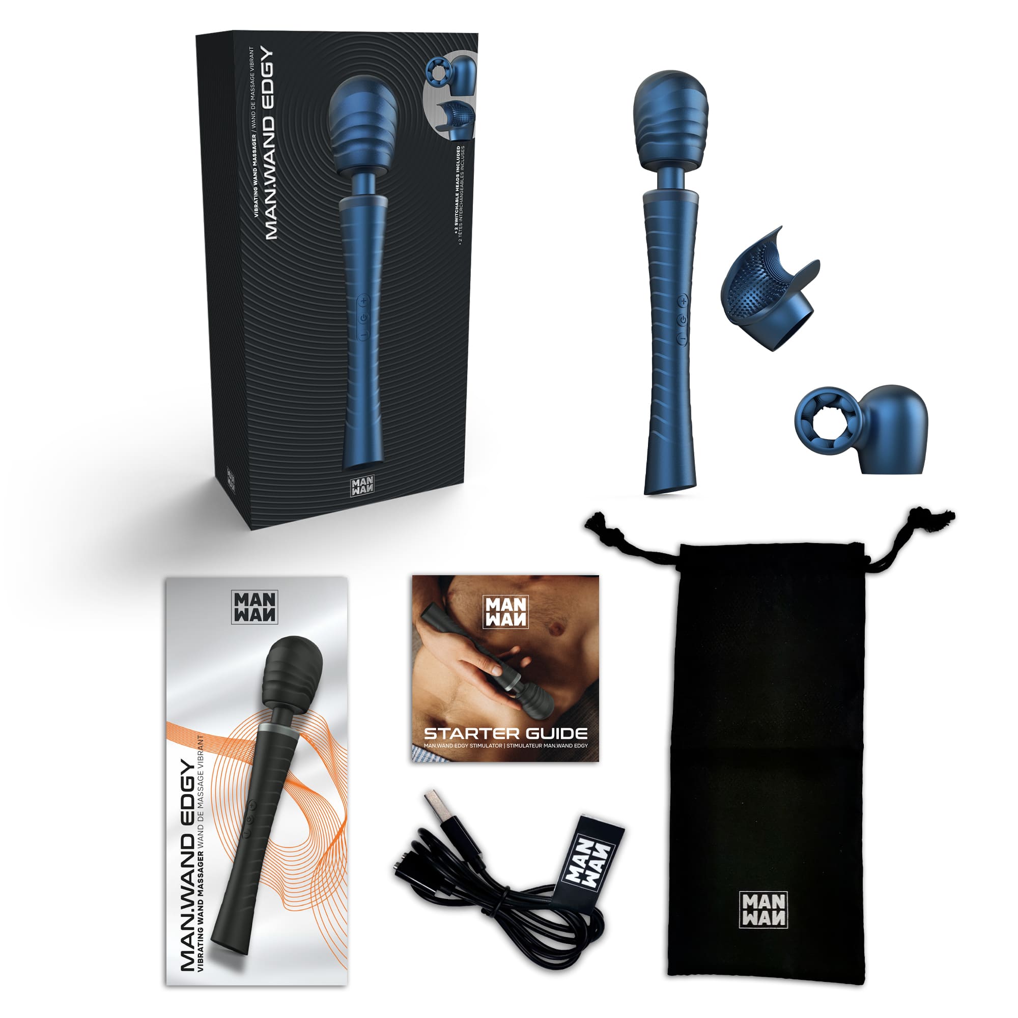 MAN.WAND EDGY STELLAR BLUE