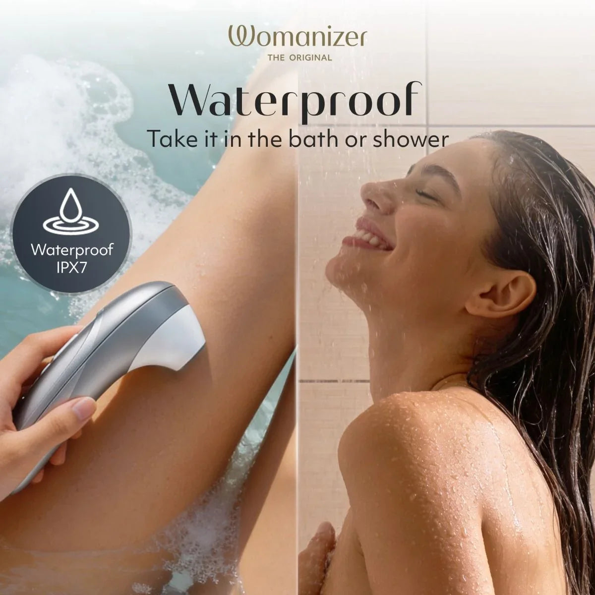 Womanizer Pro - Gris Argenté