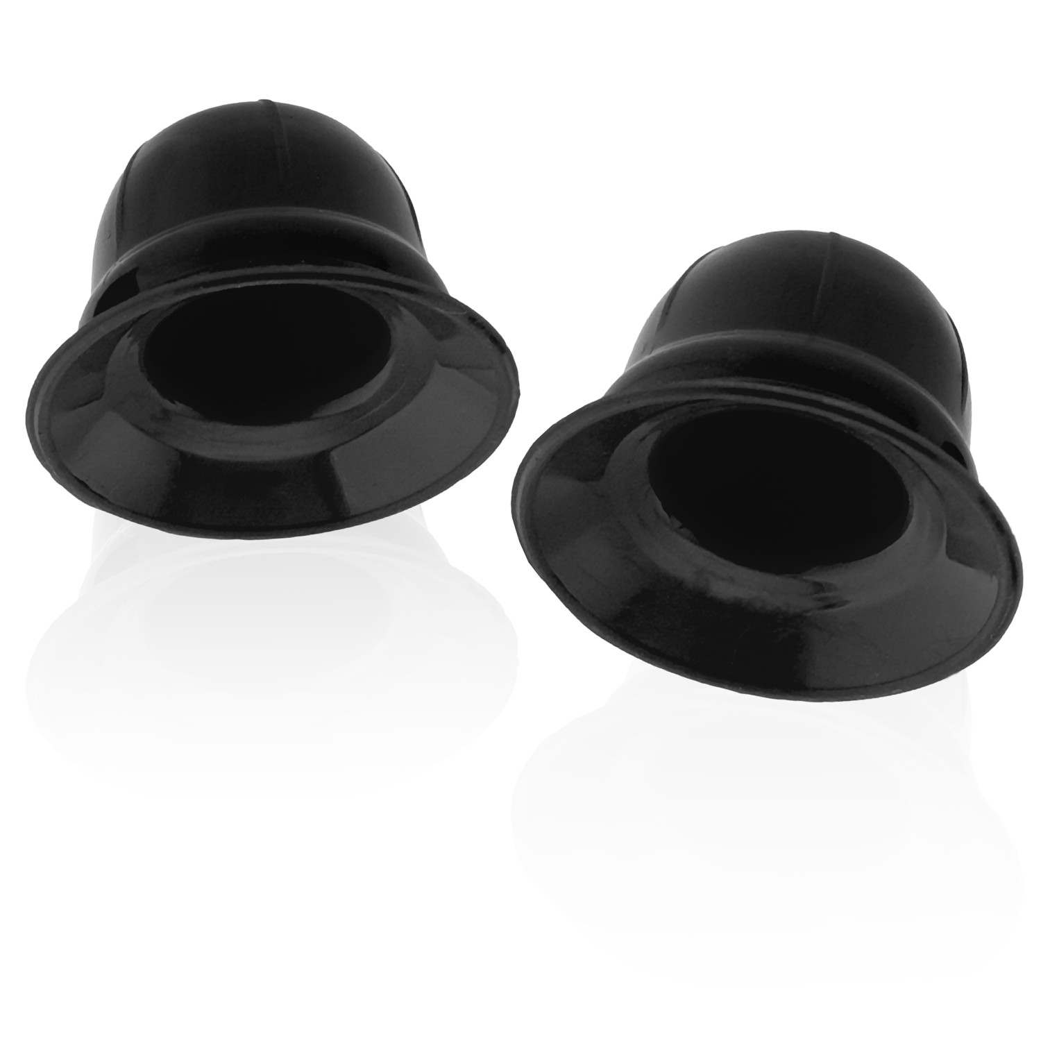 NANO NIPS “solo la puntita” pezoneras-topes de silicona NEGRO