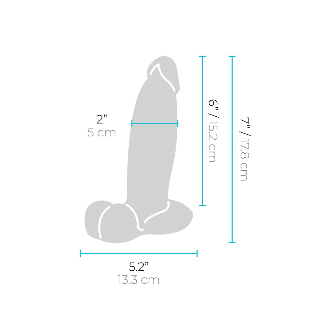 b-Vibe Slipskin Realistic Silicone Dildo 7