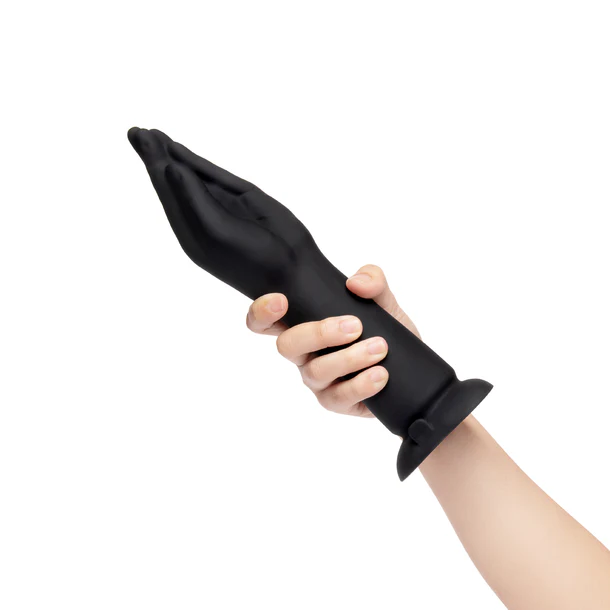 VIBRATING SILICONE FISTING DILDO