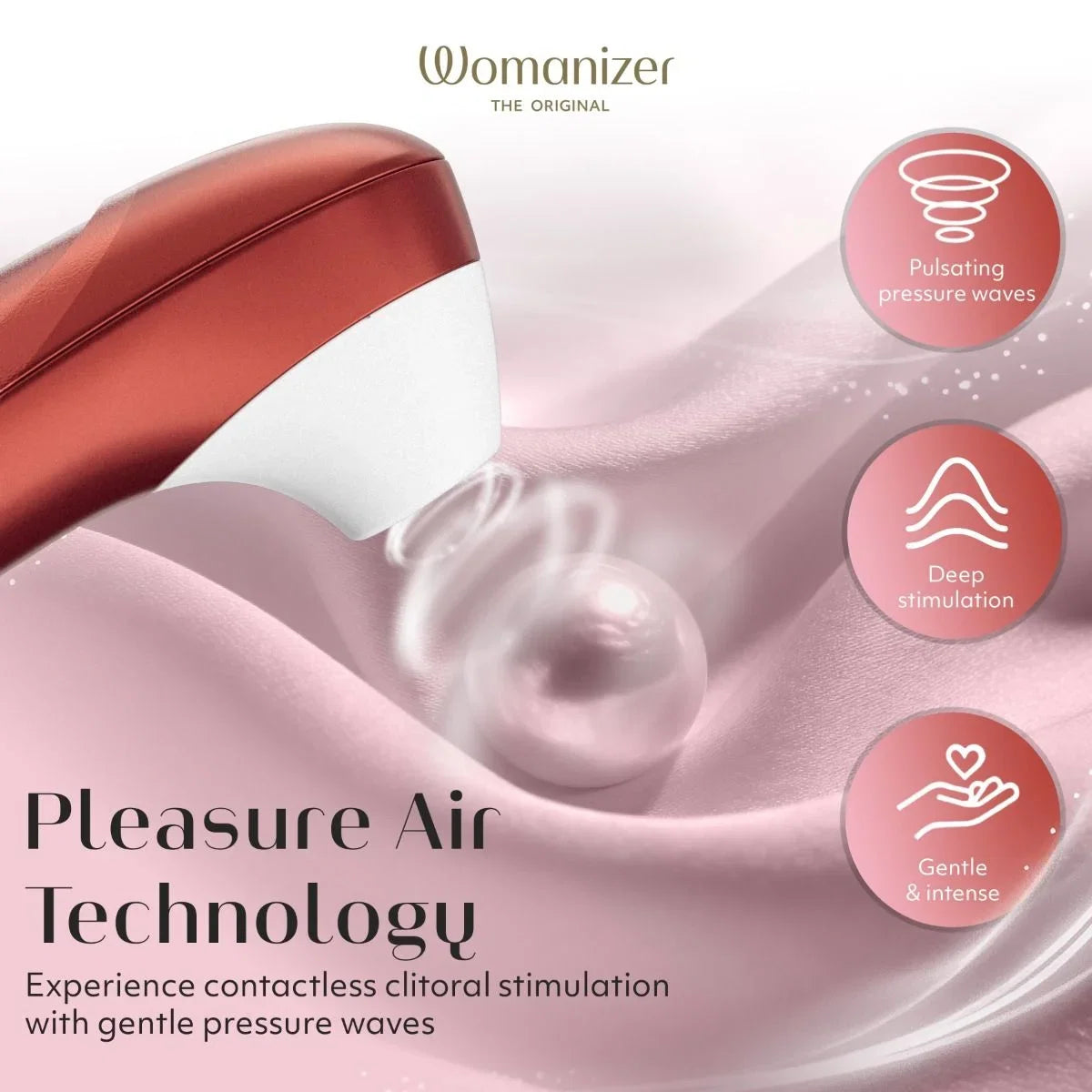 Womanizer Pro - Rouge Bordeaux