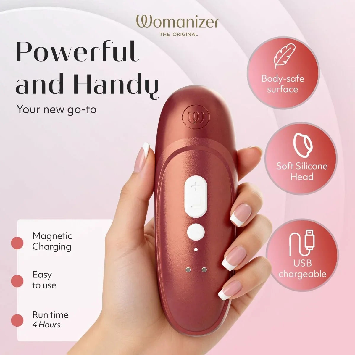 Womanizer Pro - Rouge Bordeaux