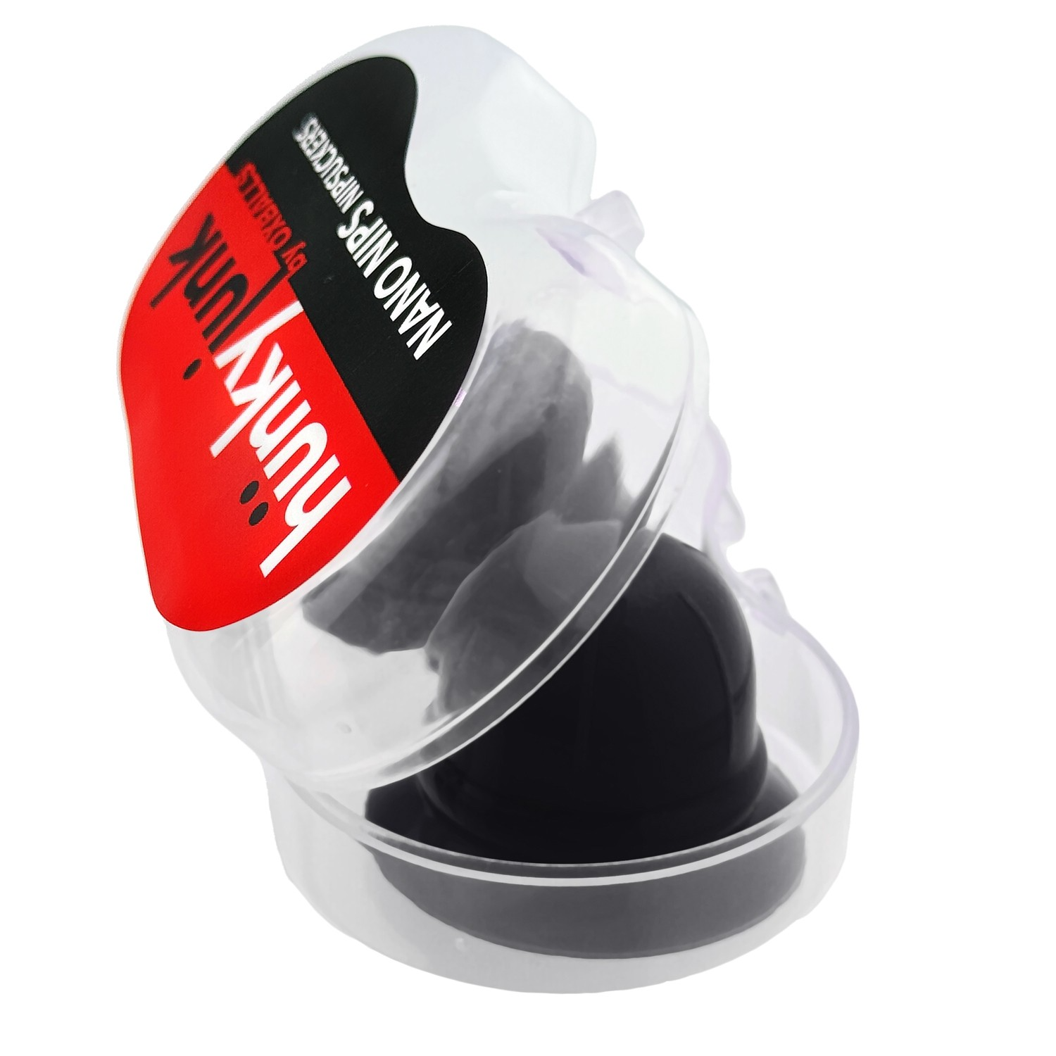 NANO NIPS “solo la puntita” pezoneras-topes de silicona NEGRO