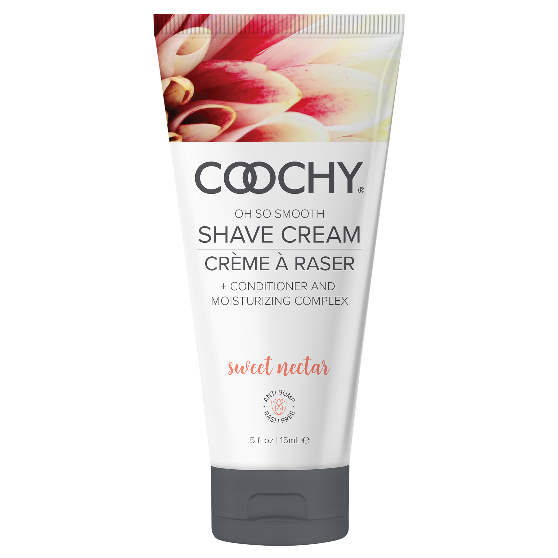 Coochy Shave Cream - SWEET NECTAR tube .5oz | 15mL