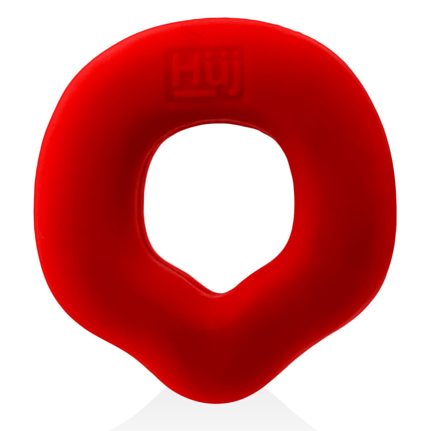 Anneaux péniens ergonomiques FIT GRIPS 2-en-1 NOIR/ROUGE