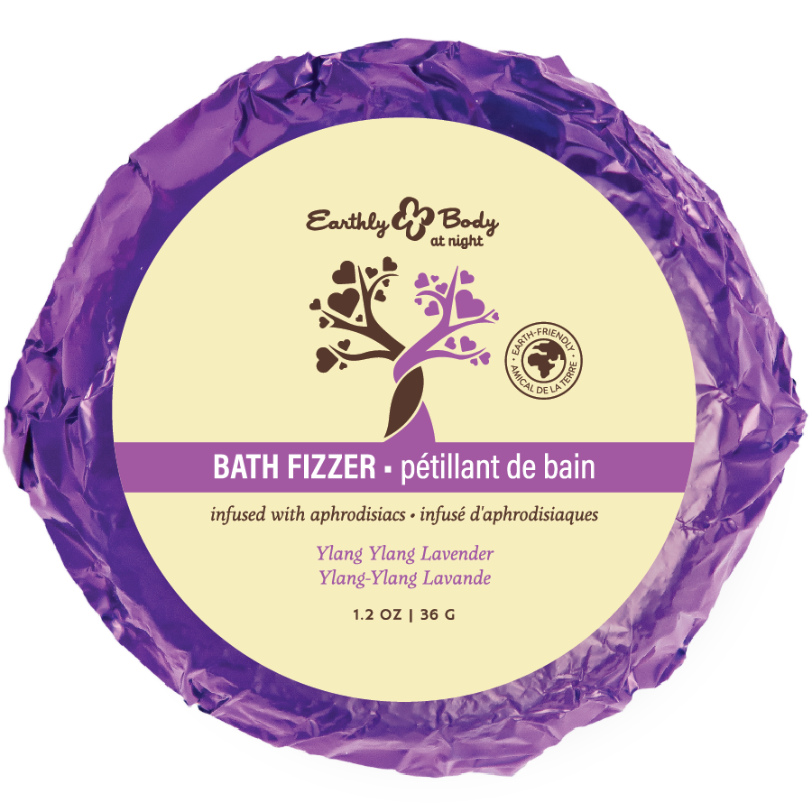 Earthly Body at Night Bath Fizzer Aphrodisiac Collection Set  4pc