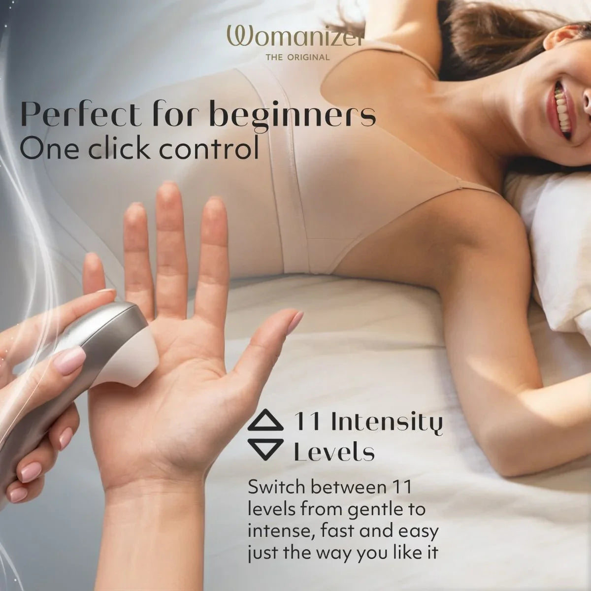 Womanizer Pro - Gris Argenté